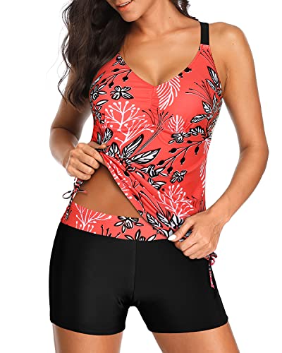  Tempt Me Two Piece Tankini Swimsuits for Women Tummy