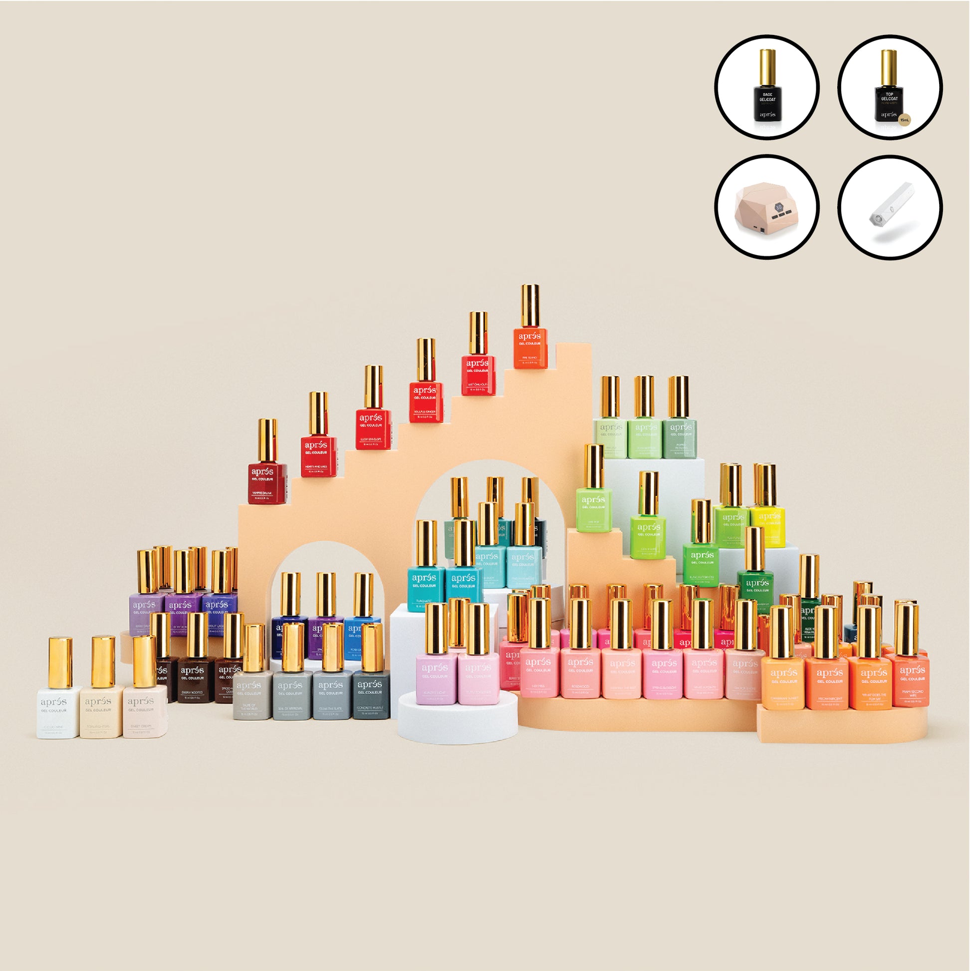 100 GEL COULEUR BUNDLE - First Edition#N# – Aprés Nail