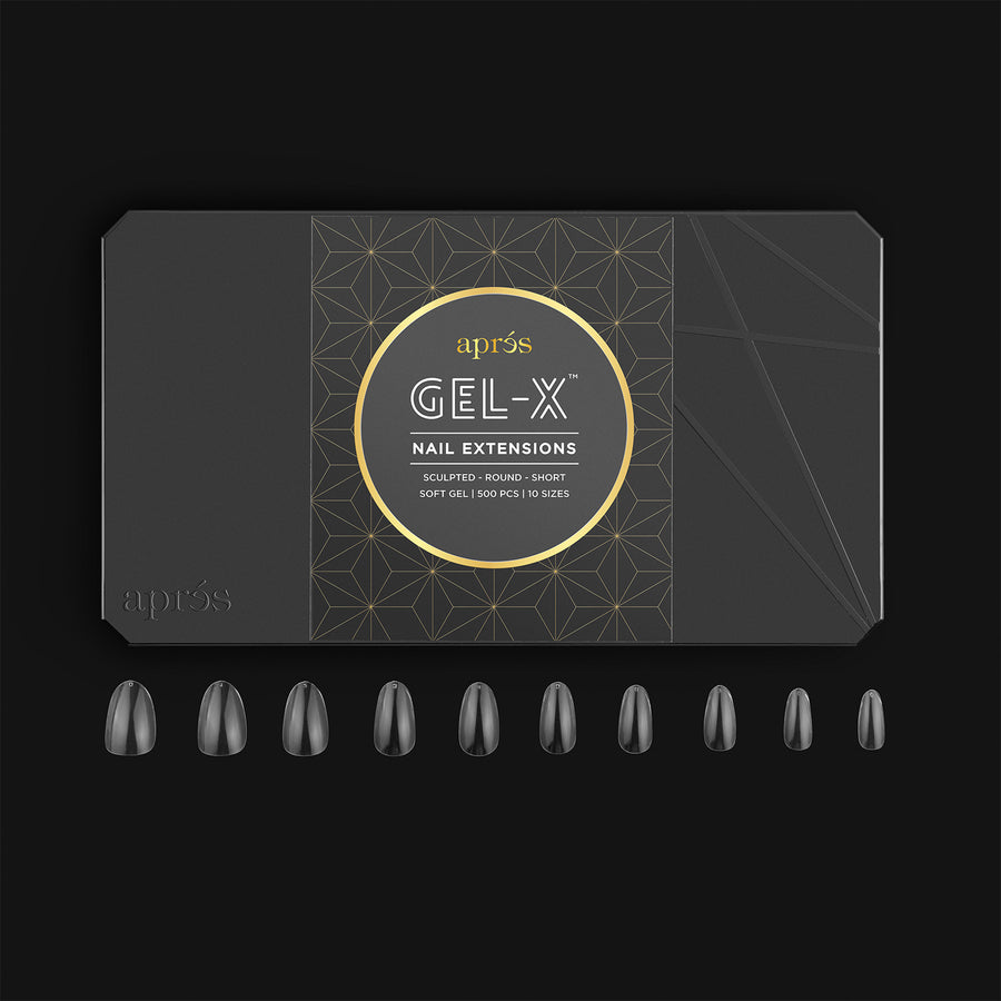 Gel-X™ Sculpted Round Short Box of Tips