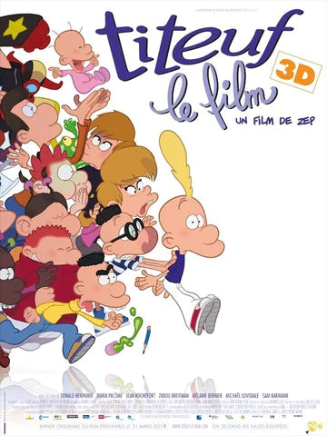 Affiche du film d’animation Titeuf, le film en 2011