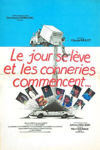 Affiche du film Le jour se lève et les conneries commencent en 1981