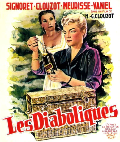 Affiche du film Les Diaboliques en 1954