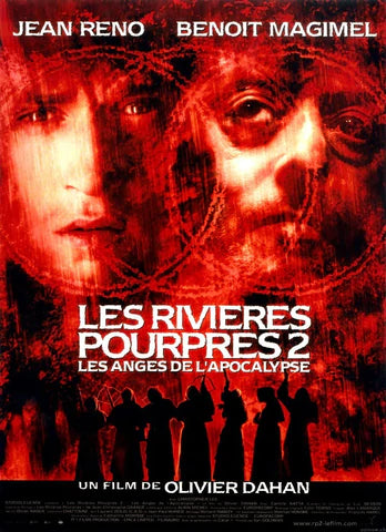 Affiche du film Les rivières pourpres 2 : les anges de l’apocalypse en 2004