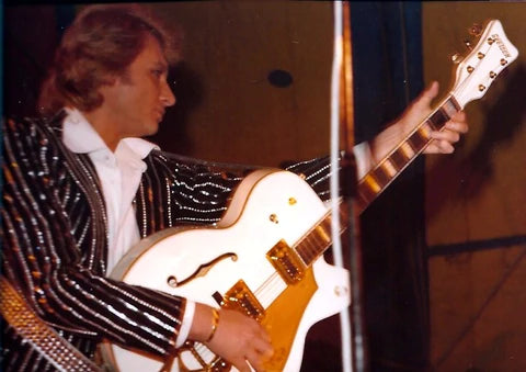 Guitare Gretsch White Falcon de Johnny Hallyday
