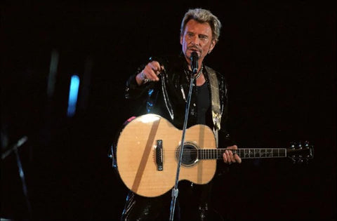 Guitare Larrivée J10 de Johnny Hallyday