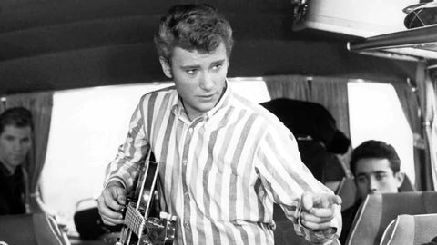Johnny Hallyday dans le film Cherchez l’idole en 1964