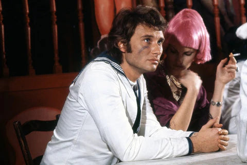 Johnny Hallyday dans le film Malpertuis en 1972