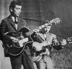 Johnny Hallyday et Philippe Duval en 1959