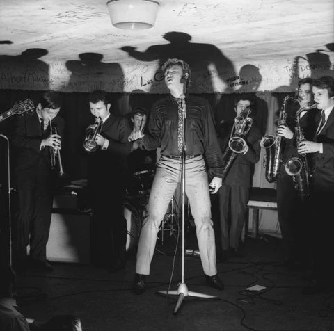 Tenue de scène de Johnny Hallyday au concert à l'Olympia en 1966