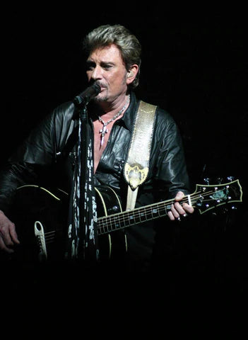 Tenue de scène de Johnny Hallyday lors du concert à la Cigale en 2006 