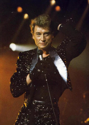 Tenue de scène de Johnny Hallyday lors du concert au Zénith en 1984
