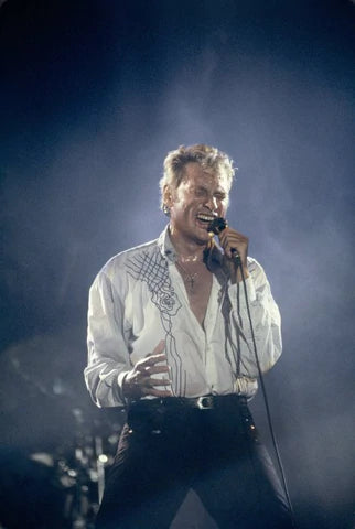 Tenue de scène de Johnny Hallyday lors du concert de Bercy en 1987