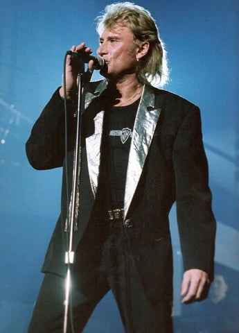 Tenue de scène de Johnny Hallyday lors du concert de Bercy en 1992