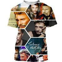 Tee-shirt Johnny Hallyday Meilleurs moments #1 | Johnny Hallyday Fanclub