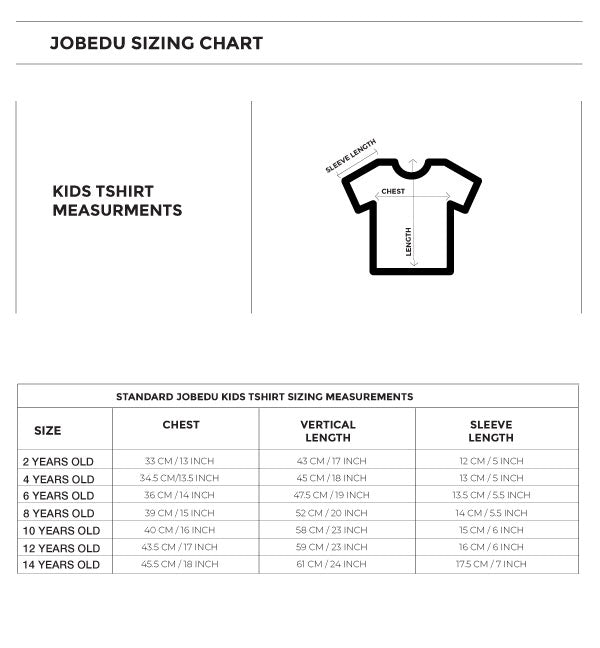 jordan shirt size chart