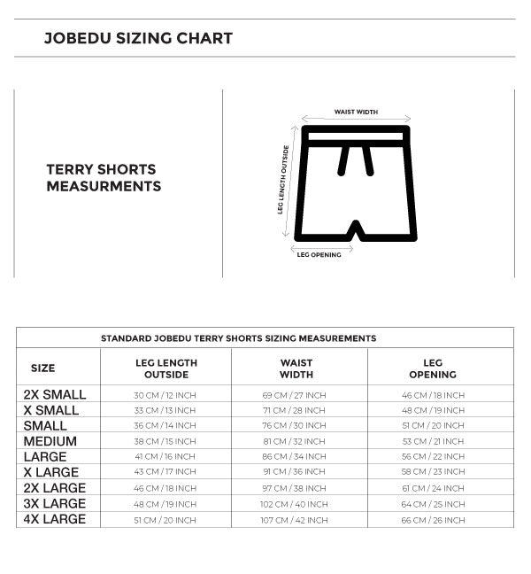 Jordan shorts size chart
