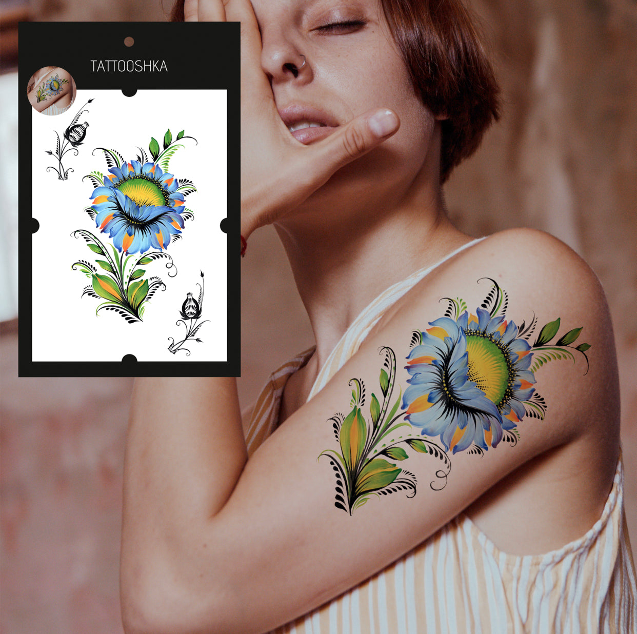 little forget me not Freehand watercolor tattoo by Mentjuh on DeviantArt