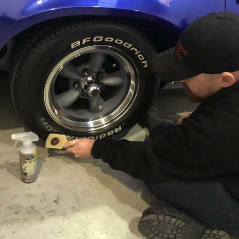 How to clean white wall tyres and tyre letters