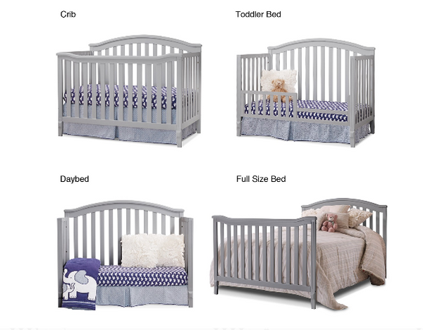 sorelle berkley crib manual