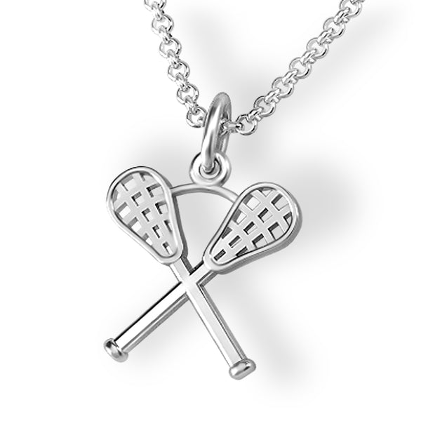 Lacrosse Pendant/ Lacrosse Gifts For Seniors/ Lacrosse Jewelry - laxjewelry