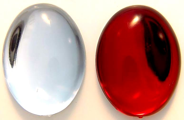 Acrylic Oval Cabochons