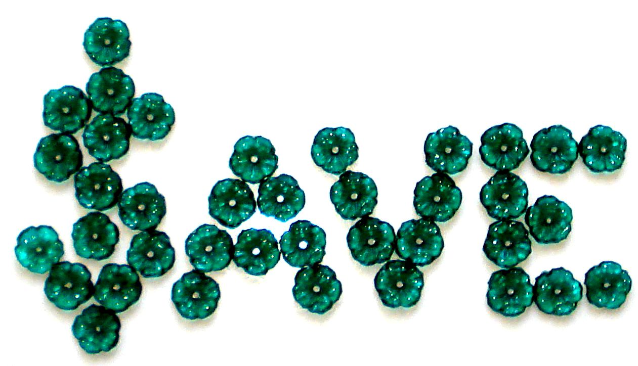 Fashionable Jewelry Retro Style Green Rhinestone Crystal Pearl