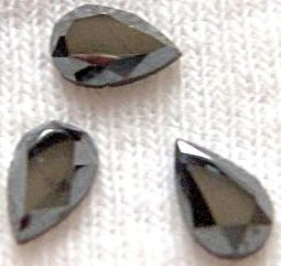 Pear Shape Hematite Natural Stone