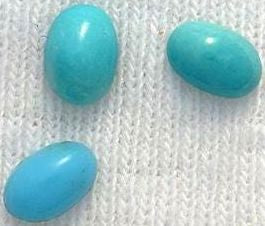 Oval Turquoise Natural Stones