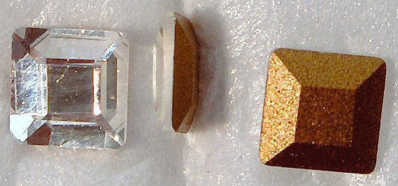 Channelle Cut Square Rhinestones