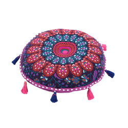 Mandala Mediation Cushion (Purple)
