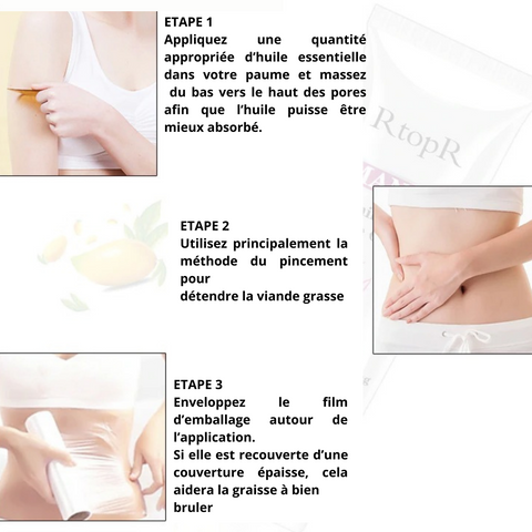 Méthode d'utilisation creme minceur RtopR - My Féerie