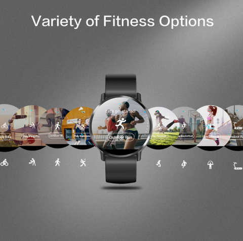 Montre connectée téléphone coach sportif suivi fitness nombre de pas et calories - My Féerie