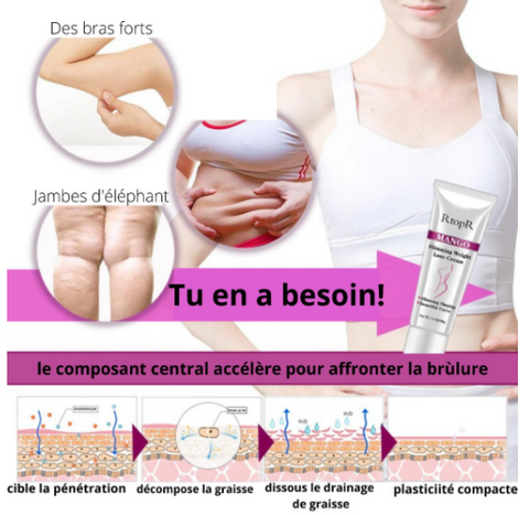 Slimming cream Anti cellulite brule fat cheap 100% Natural - my Féerie