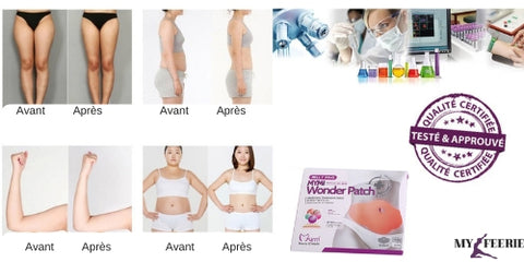 Patch minceur testé dermatologues et laboratoire-MY FEERIE