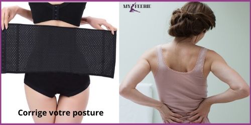 Slimming corset to relieve back pain-My Féerie