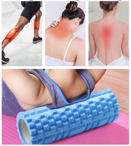 Meilleur rouleau de massage musculaire sportifs fitness yoga douleur dos pas cher - My féerie