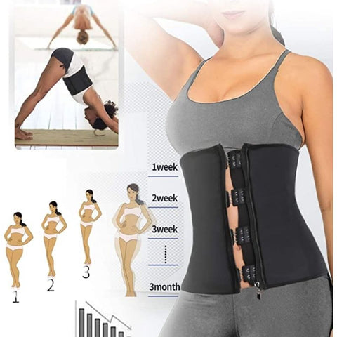Waist circumference and flat stomach weight loss slimming girdle - My féerie