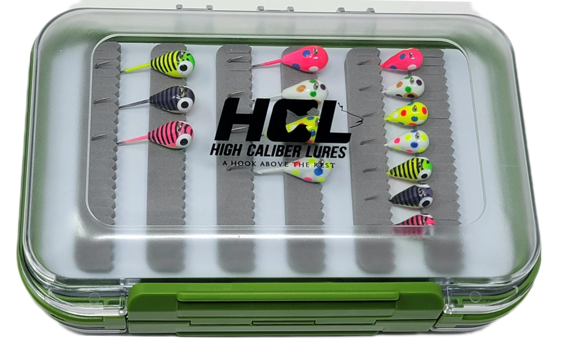 Hybrid Walleye/Panfish Loaded Case — High Caliber Lures