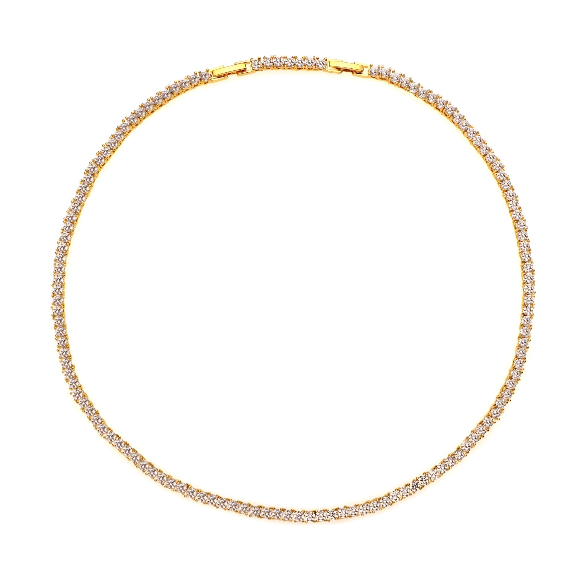 Mademoiselle Tennis Necklace - NOA Jewels product image