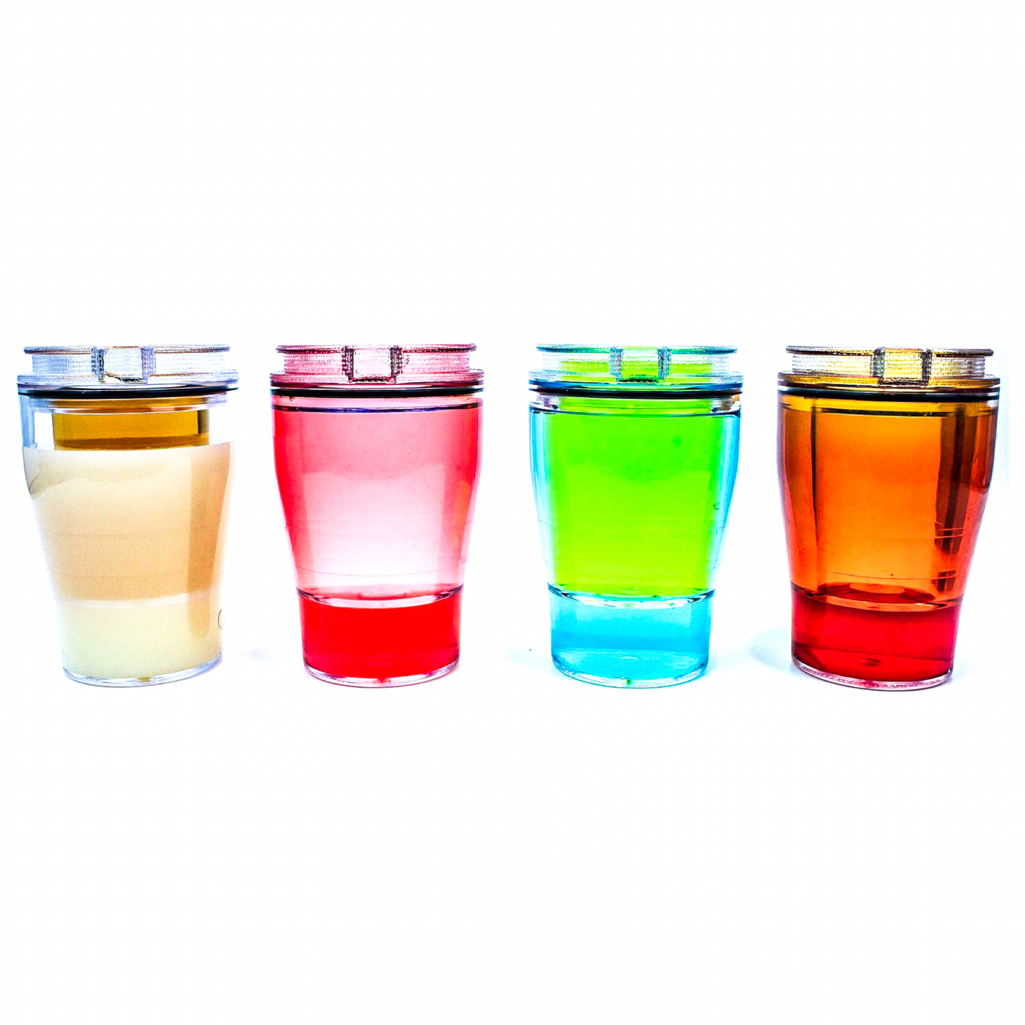 DoubleTake Shot Glass (Clear) - 4 Pack