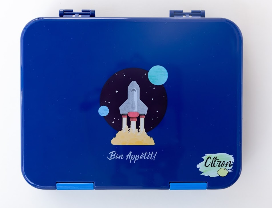 Citron Spaceship lunch box