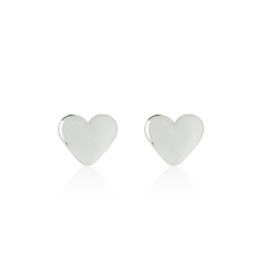 Baby Heart Earrings for first earrings - Sterling Silver