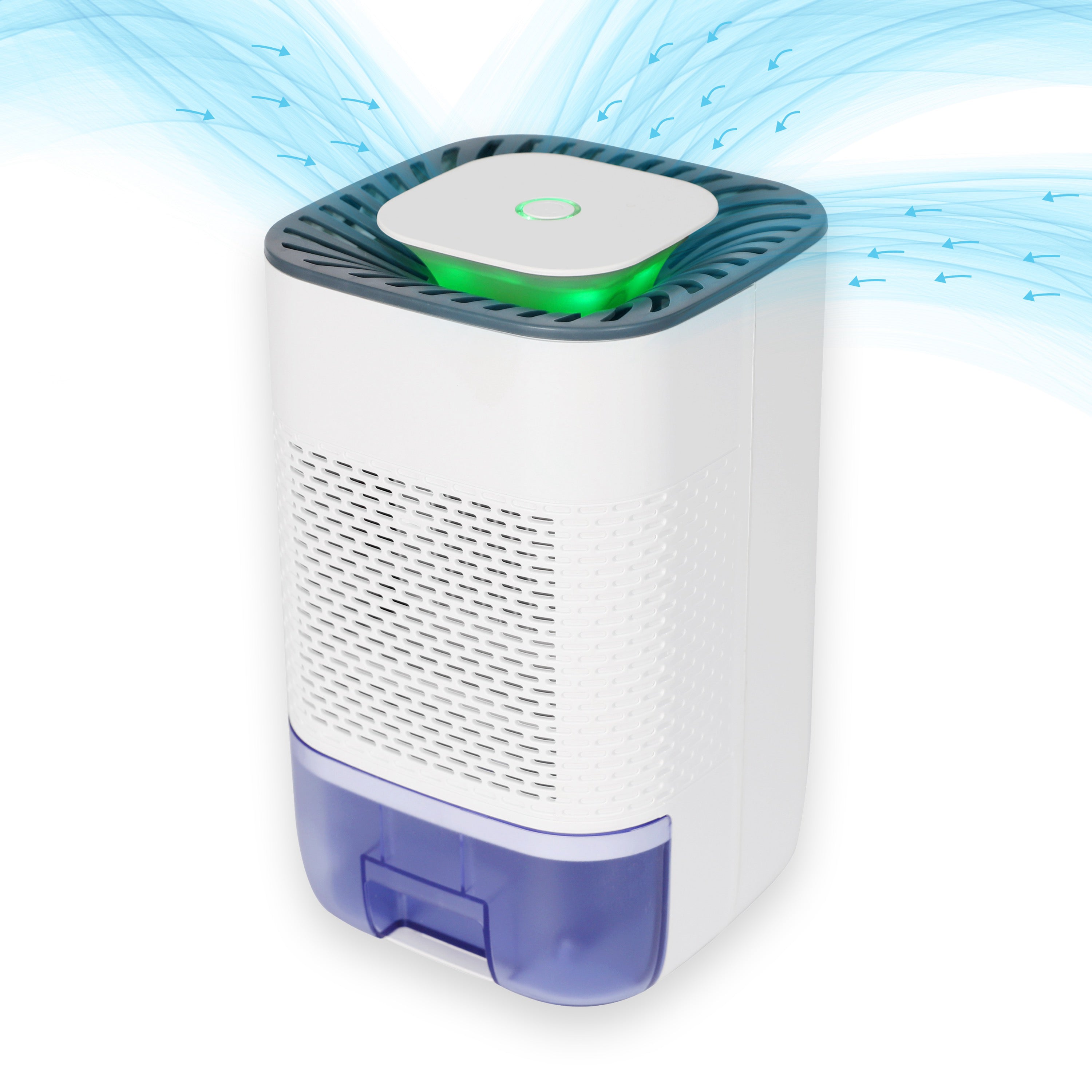 Techko Room Dehumidifier for the Home Basement Closet Bathroom – 800mL Capacity