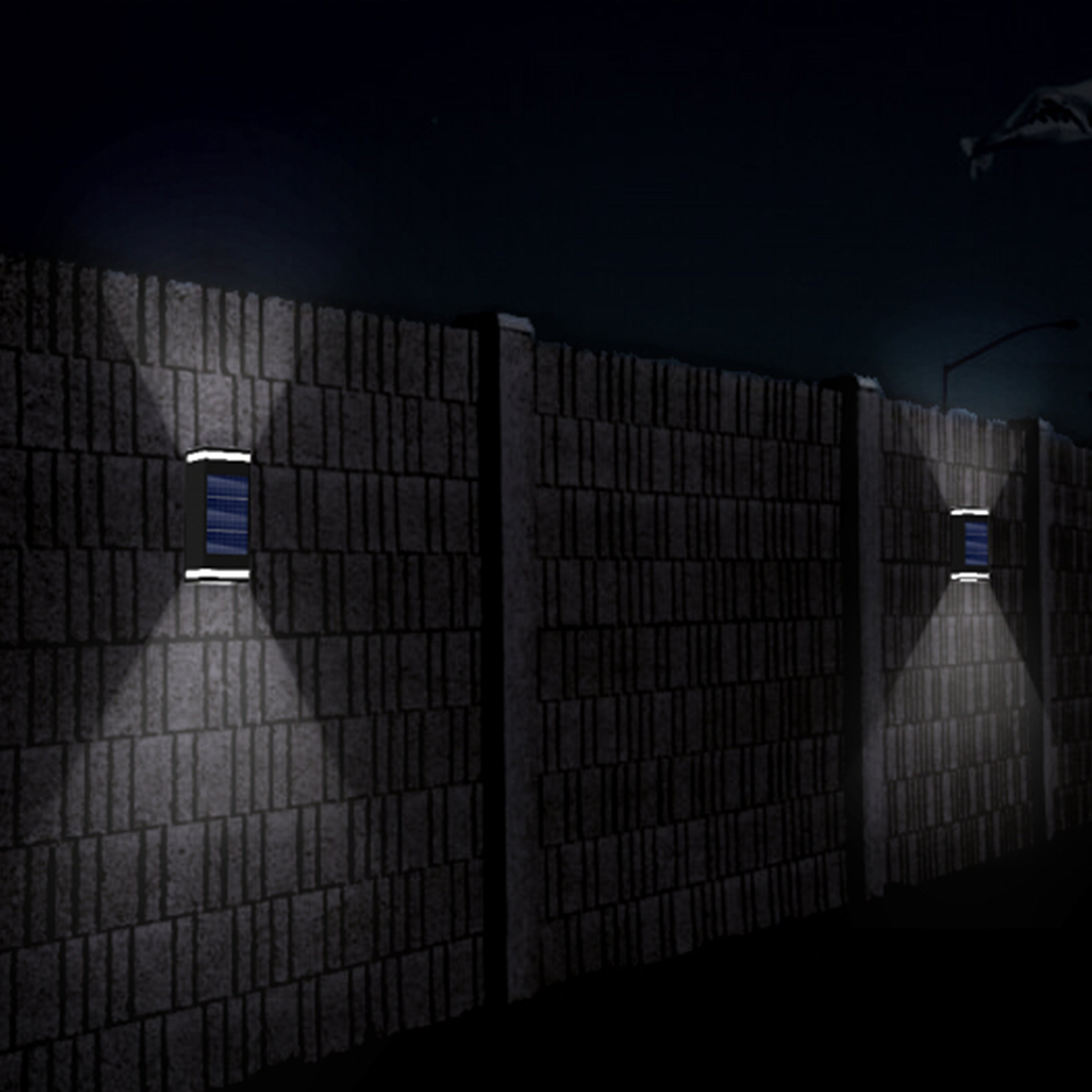 techko solar wall lights