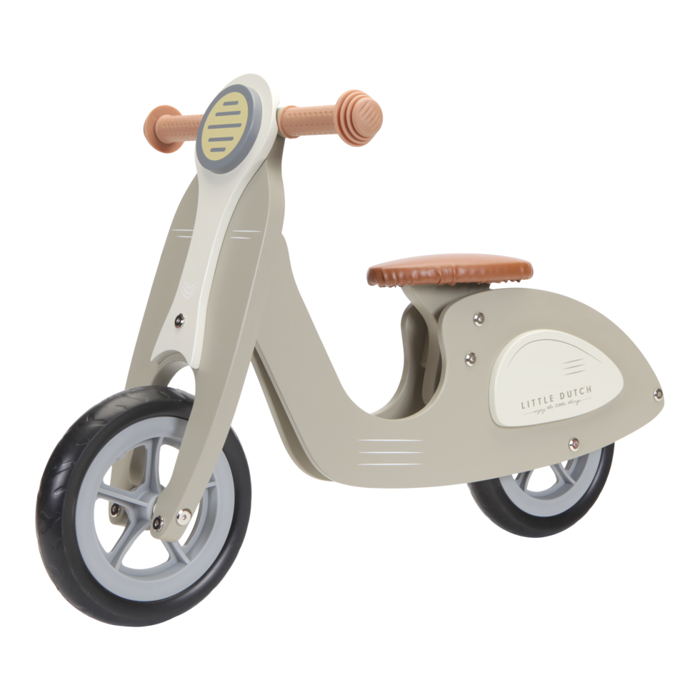 Se Little Dutch Scooter - Støvet grøn hos Luxbaby.dk