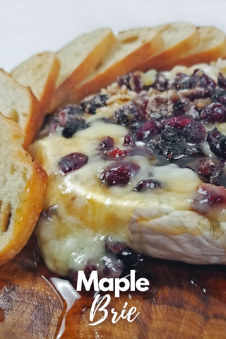 Maple Cranberry Brie