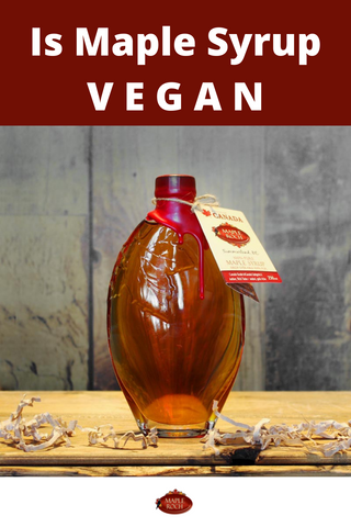 is maple syrup vegan