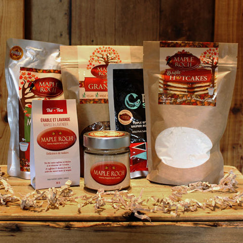 breakfast maple syrup gift box