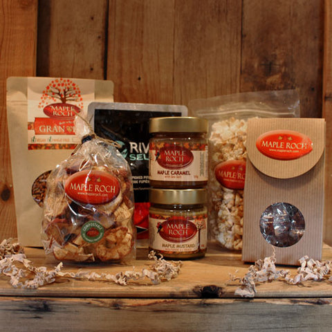 maple syrup picnic gift box