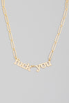 FUCK YOU Necklace